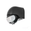 Motion sensor LX40 IP44 180° PIR black Kobi Premium