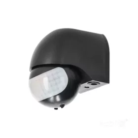 Motion sensor LX40 IP44 180° PIR black Kobi Premium