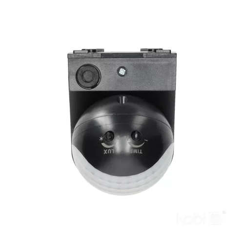 Motion sensor LX40 IP44 180° PIR black Kobi Premium
