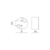 Lamp holder K001 G5,3 Kobi
