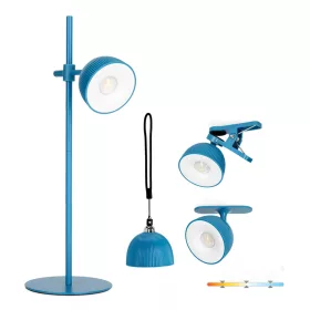 Lampka biurkowa LED ORBI 2,5W CCT niebieska Laitica