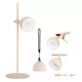 Lampka biurkowa LED ORBI 2,5W CCT różowa Laitica
