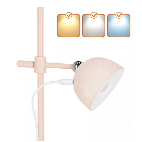 Lampka biurkowa LED ORBI 2,5W CCT różowa Laitica