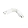 External connector for 3-circuit track FLEX white Kobi