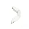 External connector for 3-circuit track FLEX white Kobi