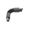 External connector for 3-circuit track FLEX black Kobi