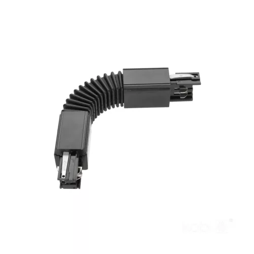 External connector for 3-circuit track FLEX black Kobi