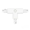 External connector for 3-circuit track T white Kobi
