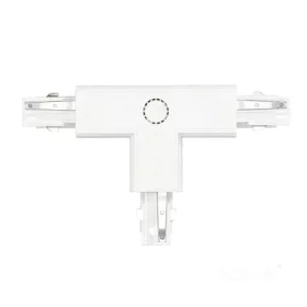 External connector for 3-circuit track T white Kobi