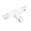 External connector for 3-circuit track T white Kobi