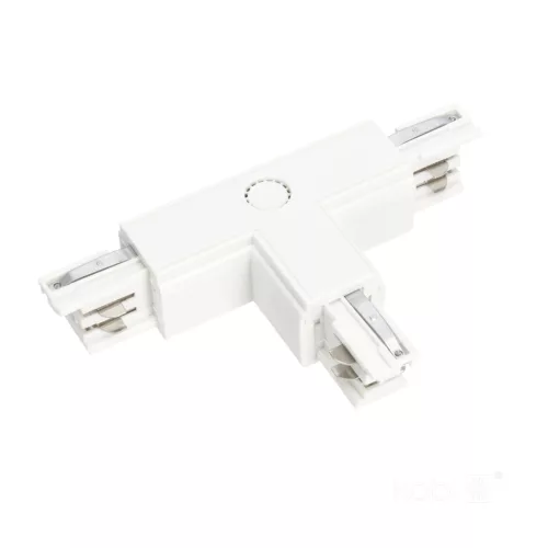 External connector for 3-circuit track T white Kobi
