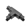 External connector for 3-circuit track T black Kobi
