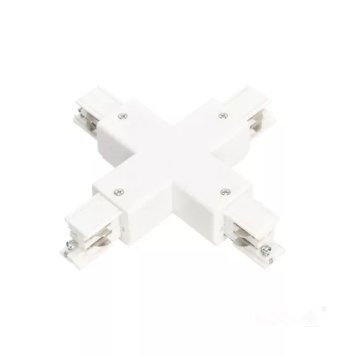 External connector for 3-circuit track X white Kobi
