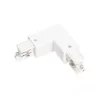 External connector for 3-circuit track L LEFT white Kobi