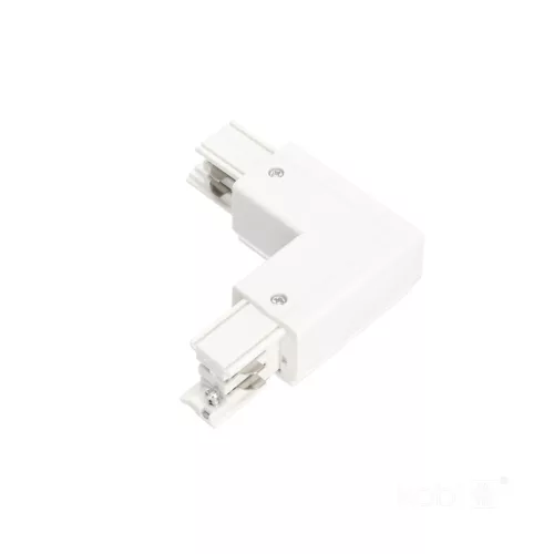 External connector for 3-circuit track L LEFT white Kobi