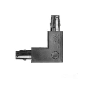 External connector for 3-circuit track L LEFT black Kobi