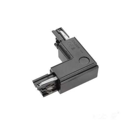 External connector for 3-circuit track L LEFT black Kobi