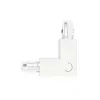External connector for 3-circuit track L RIGHT white Kobi