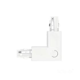 External connector for 3-circuit track L RIGHT white Kobi