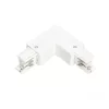 External connector for 3-circuit track L RIGHT white Kobi