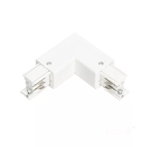External connector for 3-circuit track L RIGHT white Kobi