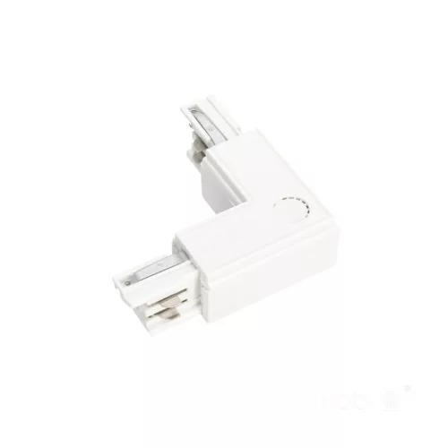 External connector for 3-circuit track L RIGHT white Kobi