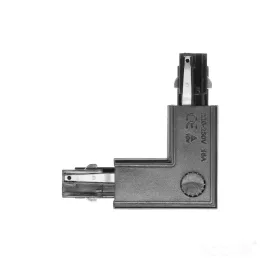 External connector for 3-circuit track L RIGHT black Kobi