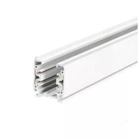 3-circuit track 2m white Kobi
