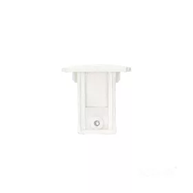 End cap for 3-circuit track white Kobi