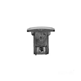 End cap for 3-circuit track black Kobi