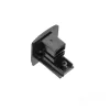End cap for 3-circuit track black Kobi