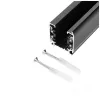 3-circuit track 1m black Kobi