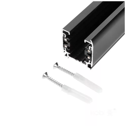 3-circuit track 1m black Kobi