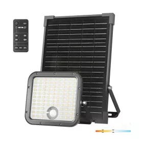   MHCS napelemes LED-reflektor, 360°, IP65, 30 W, Szabályozható színhőmérséklet, fekete