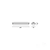 Waterproof linear fixture LED NEXFORCE N2 20W 4000K Kobi Pro