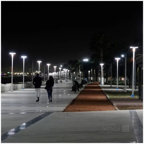 Park light Solar LED LUVIA 15W 6500K IP54 LED2B