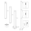 Pole BASE SG 3m Fi 60mm Kobi