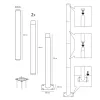 Pole BASE SG 4m Fi 60mm Kobi