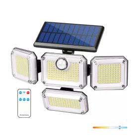   GLOW G2 napelemes LED-reflektor, IP44, 2 W, Hideg fehér, fekete
