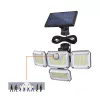 GLOW G2 napelemes LED-reflektor, IP44, 2 W, Hideg fehér, fekete