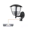 Garden wall lamp TEVIO KG 1xE27 LX IP54 black LED2B