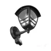 Garden wall lamp TEVIO KG 1xE27 LX IP54 black LED2B