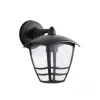 Garden wall lamp TEVIO KD 1xE27 IP54 black LED2B