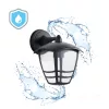Garden wall lamp TEVIO KD 1xE27 IP54 black LED2B
