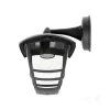Garden wall lamp TEVIO KD 1xE27 IP54 black LED2B