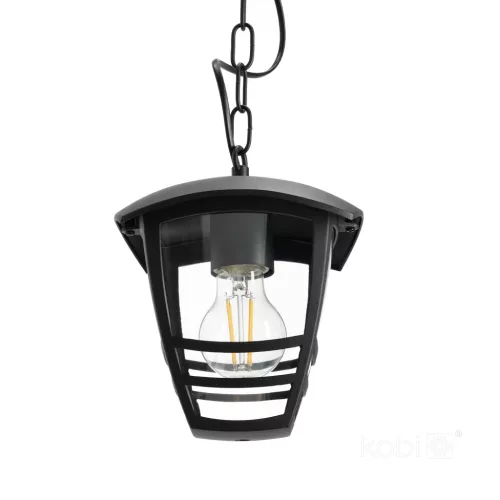 Garden hanging lamp TEVIO W 1xE27 IP54 black LED2B