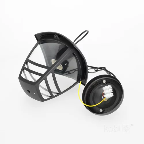 Garden hanging lamp TEVIO W 1xE27 IP54 black LED2B