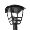 Bollard lamp TEVIO S 1xE27 IP54 black LED2B