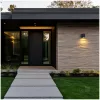 Garden wall lamp QUERK 6 1xGU10 IP54 black LED2B