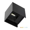 Garden wall lamp LED QUERK 2x3W 3000K IP54 black LED2B